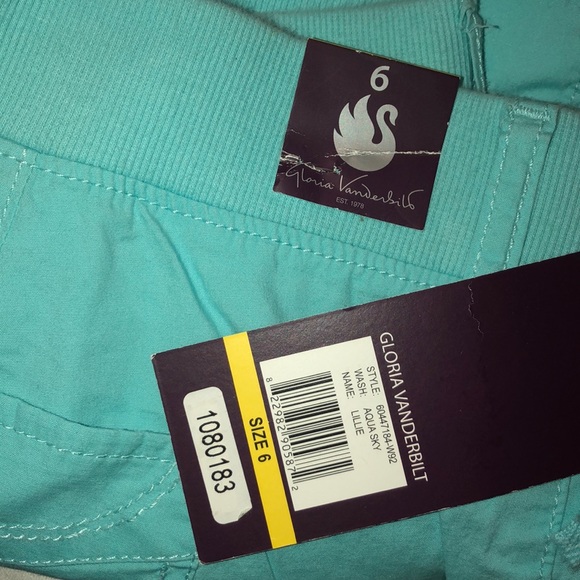 Gloria Vanderbilt Womens Capris Lillie Skimmers - Picture 3 of 6